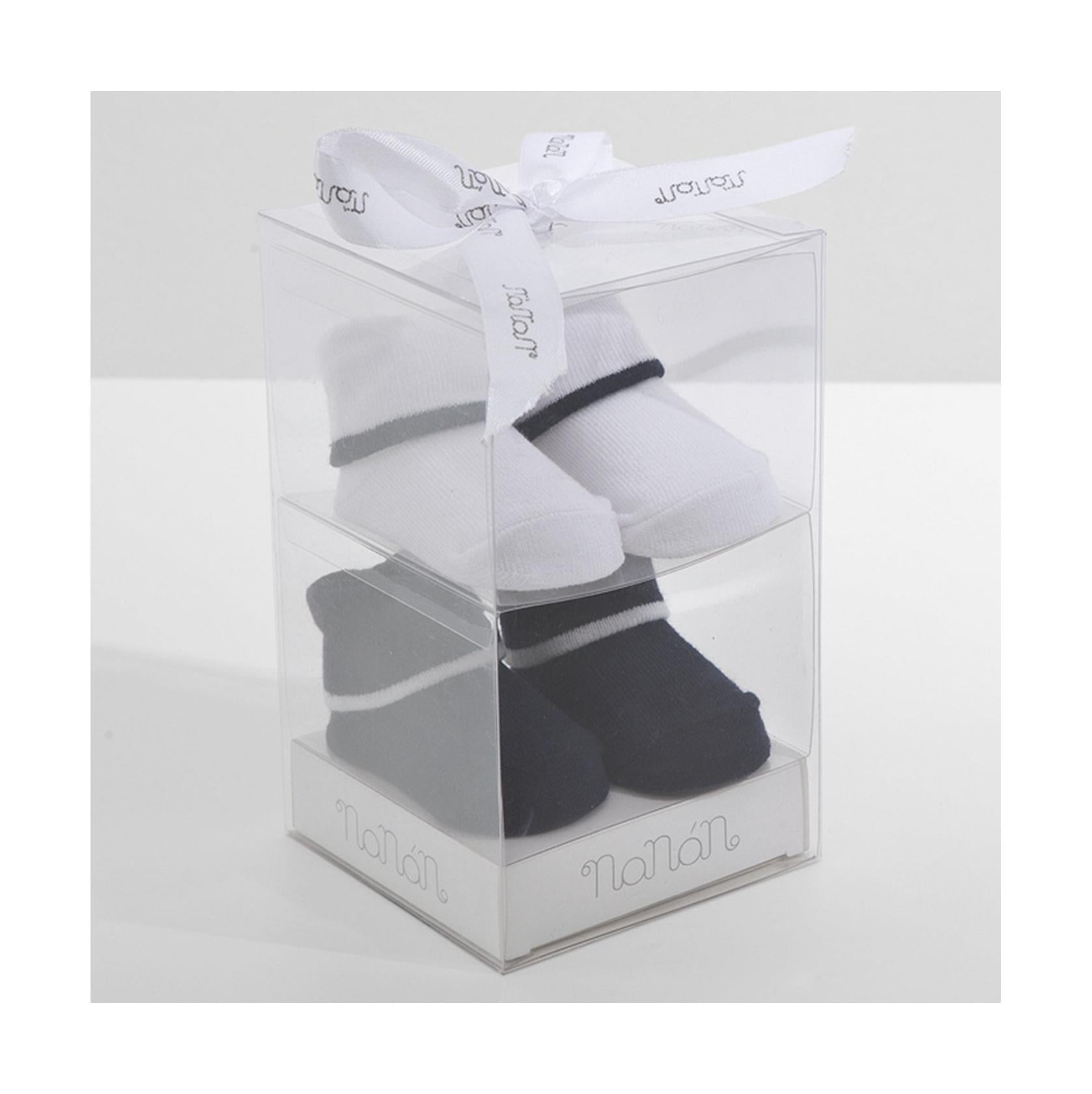 Chaussettes Bleu/Blanc