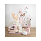 Doudou Mouchoir Lapin En Velours Blanc