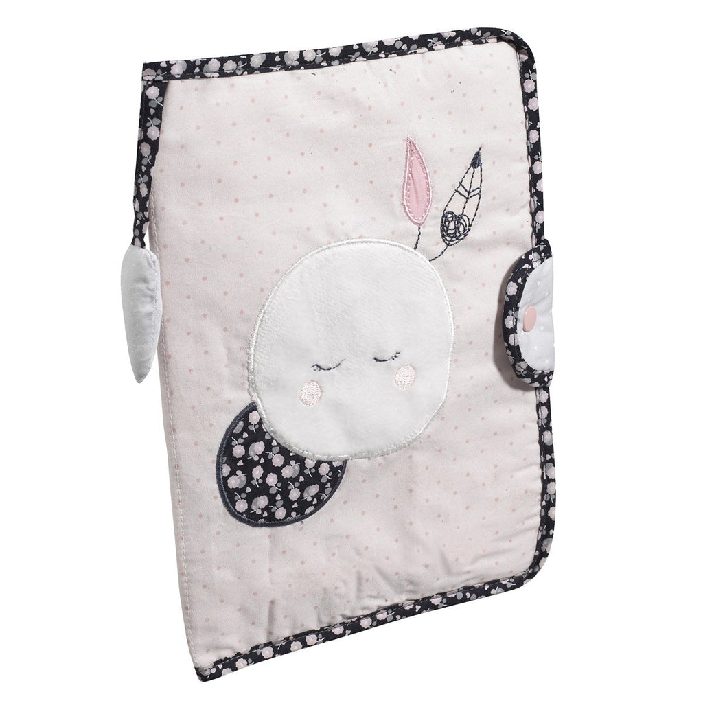 Protège Carnet De Santé En Coton Rose