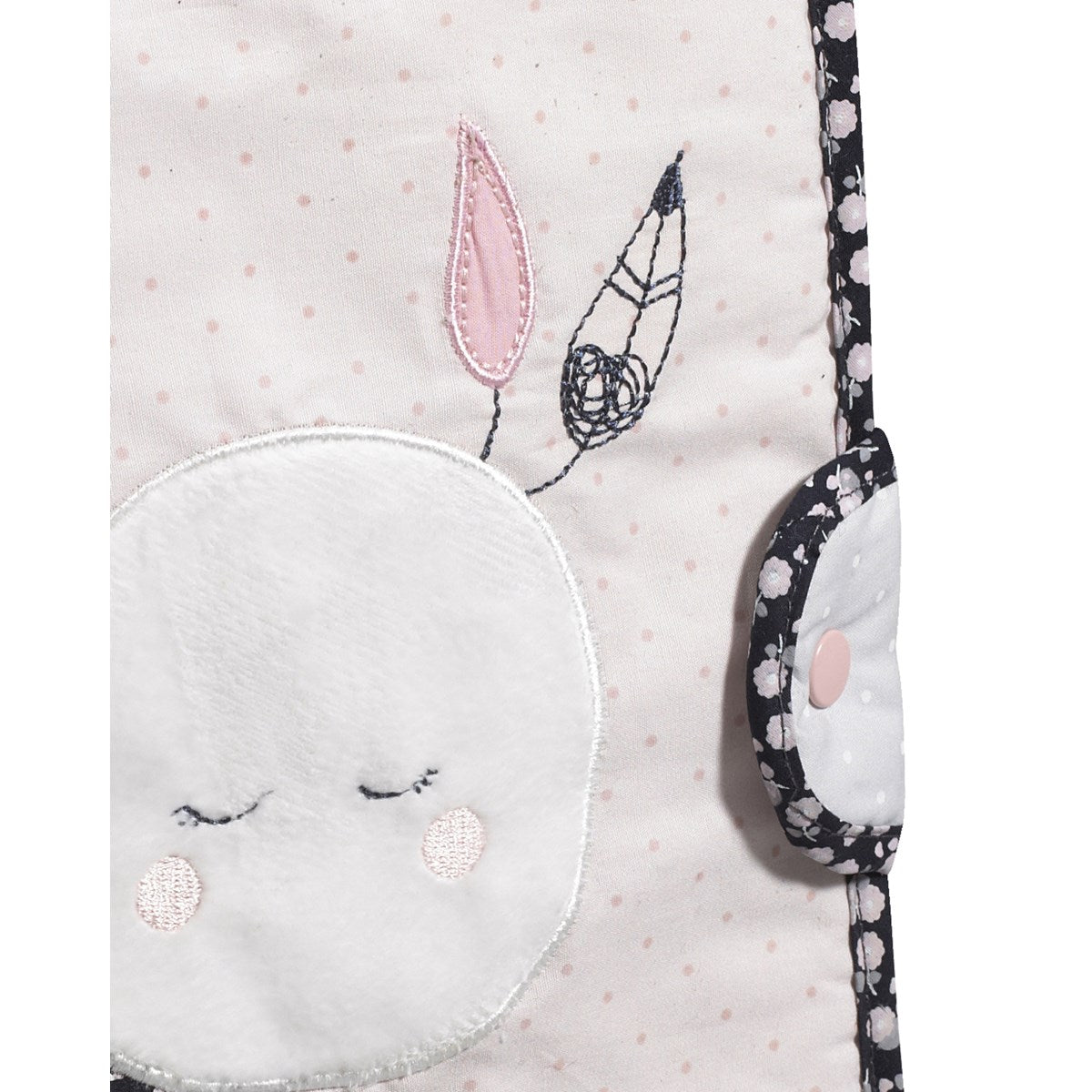 Protège Carnet De Santé En Coton Rose