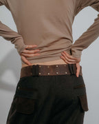 Ceinture Valerie - Marron Foncé