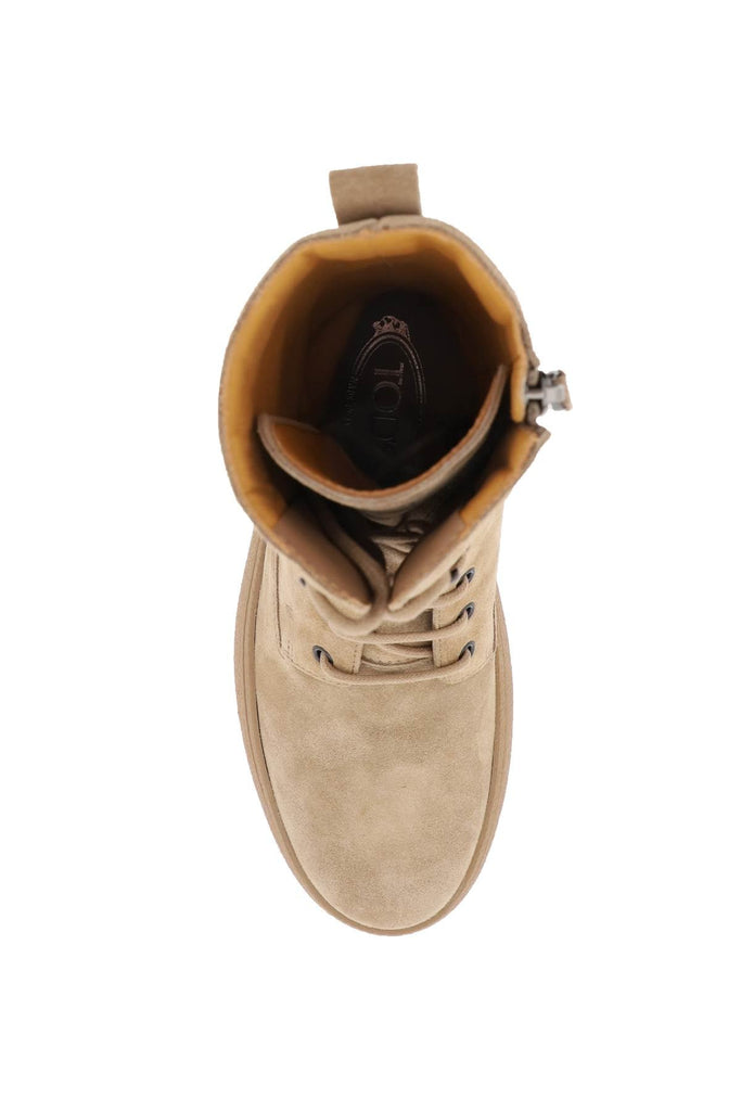 Tod'S - Bottes Tod'S Lace-Up Ankle Boots