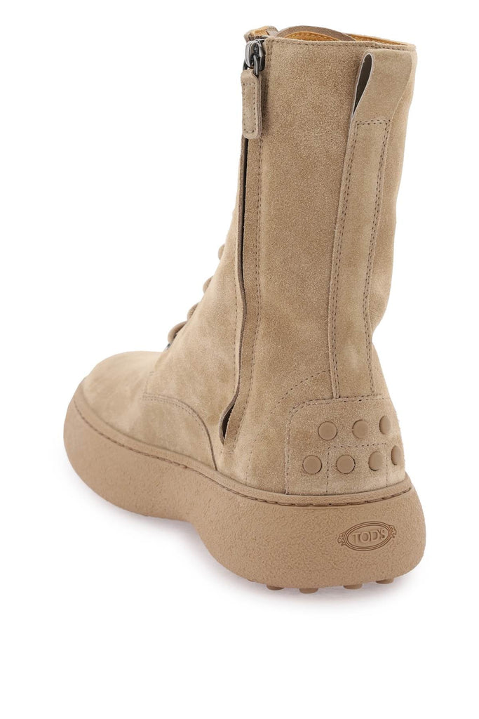 Tod'S - Bottes Tod'S Lace-Up Ankle Boots