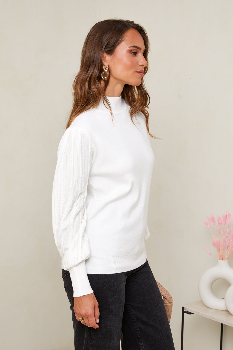 Pull Y730 - Blanc
