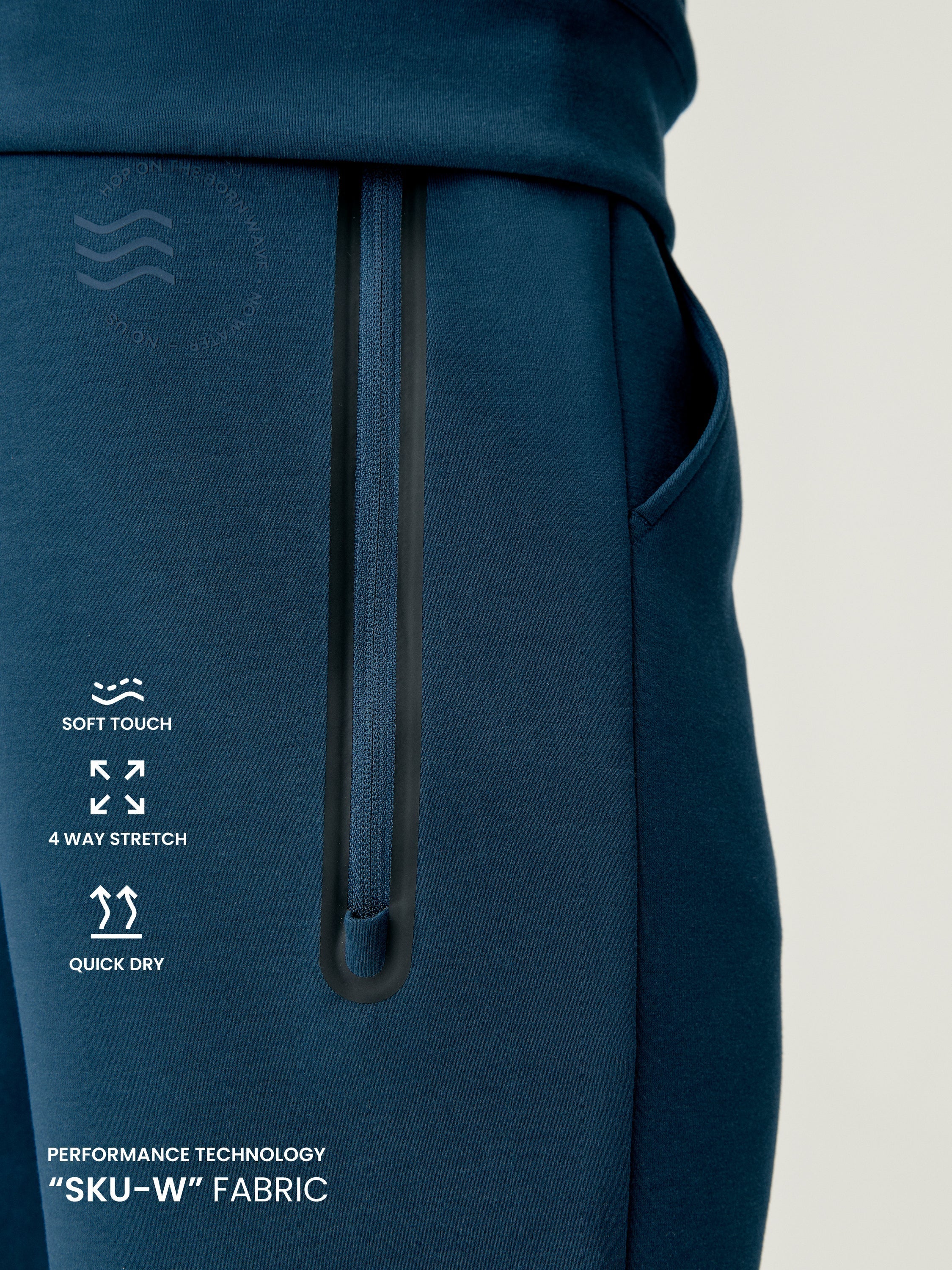 Short Yangtse - Bleu Marine - Homme
