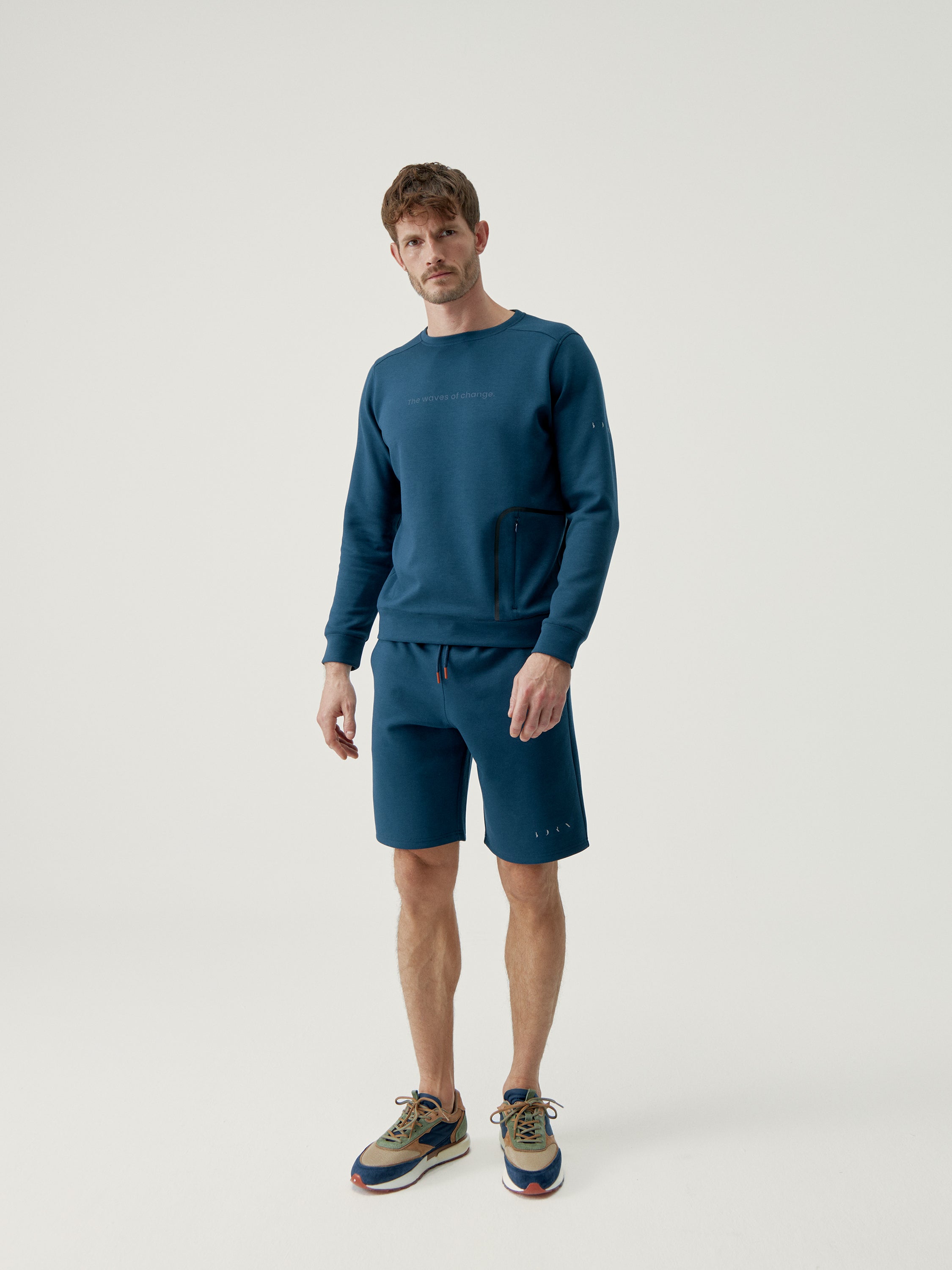 Sweat-Shirt Yangtse - Bleu De La Mer - Homme