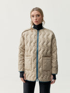 Veste Yasu - Stormy Grey/Grain - Femme