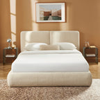 Yoka - Lit - Velours Côtelé - Beige