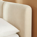 Yoka - Lit - Velours Côtelé - Beige