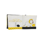 Livre D'Eveil En Velours Blanc