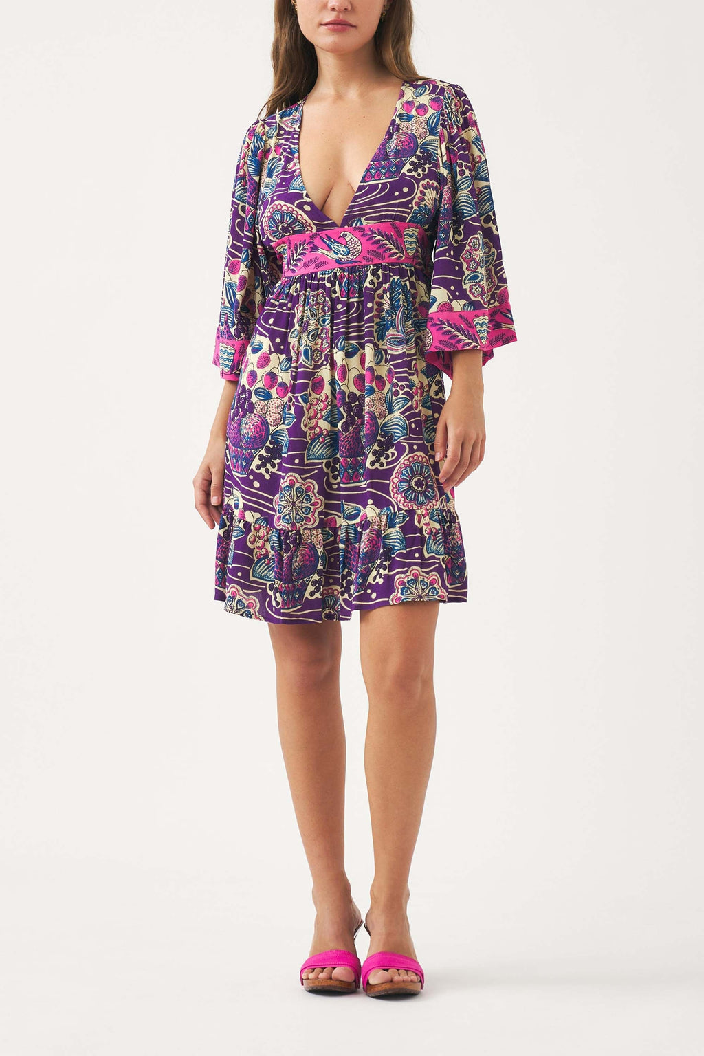 Robe Courte Ysee - Multicolore