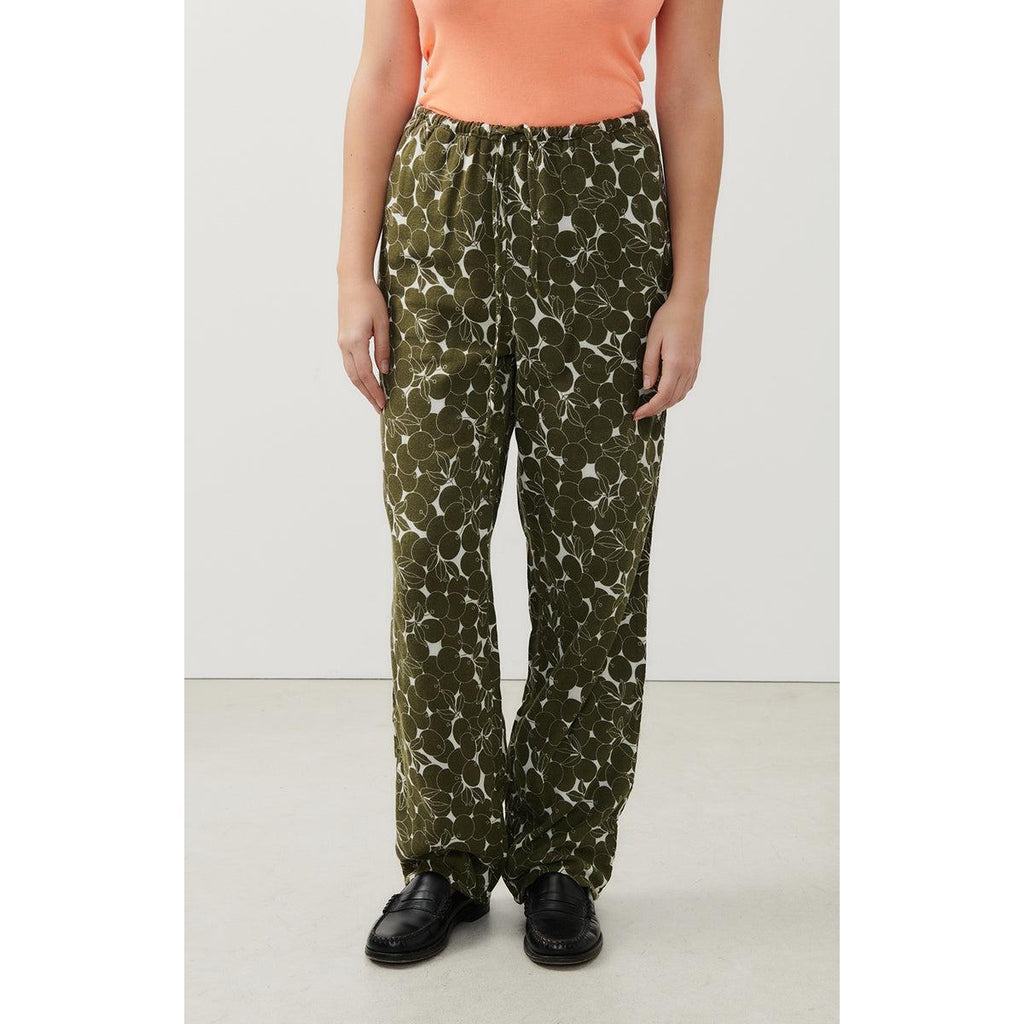 Pantalon Large - Gaby Kaki - Femme