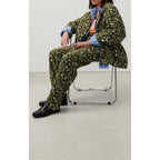 Pantalon Large - Gaby Kaki - Femme