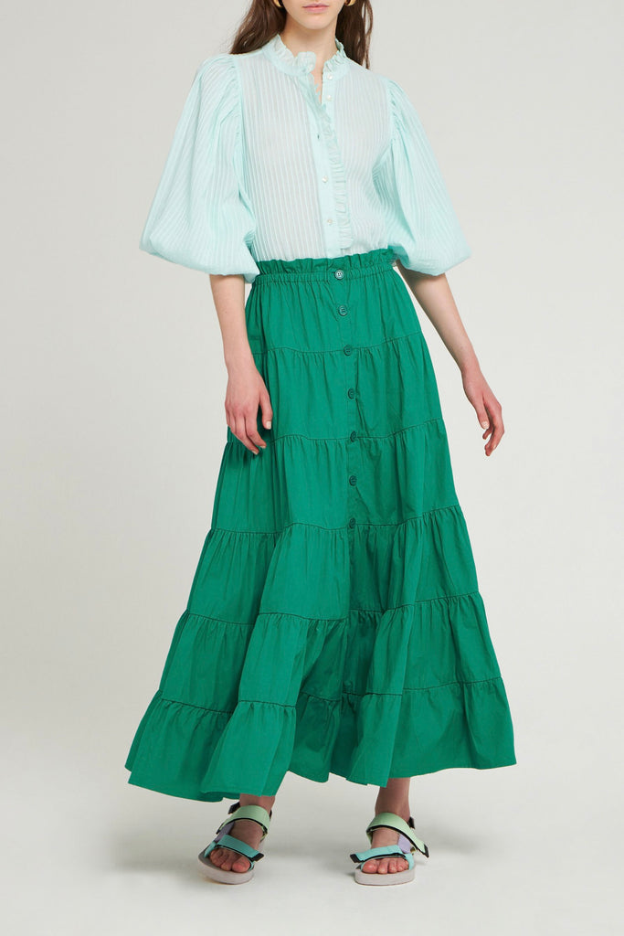 Chemisier Yvonne - Light Aqua