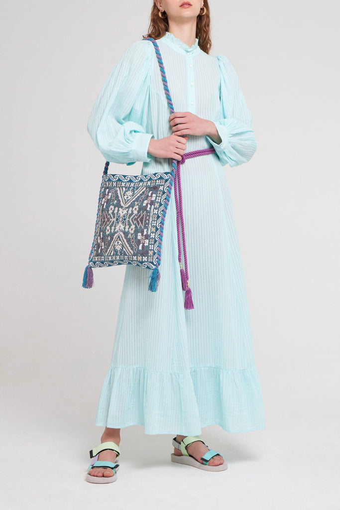 Robe Yvonne - Light Aqua