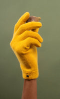 Gants Zaguio Cachemire - Moutarde - Femme