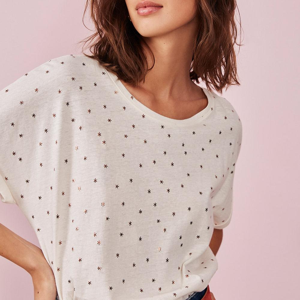Tee Shirt Zazama - Ecru