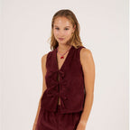 Gilet Zinnia - Bordeaux