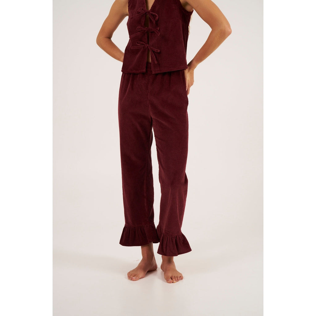 Gilet Zinnia - Bordeaux