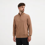Zip Up 100% Merino  - Tuscan Camel (TEST DATA)