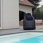 Pouf Zone - 105x65cm - Noir