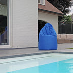 Pouf Zone - 105x65cm - Bleu