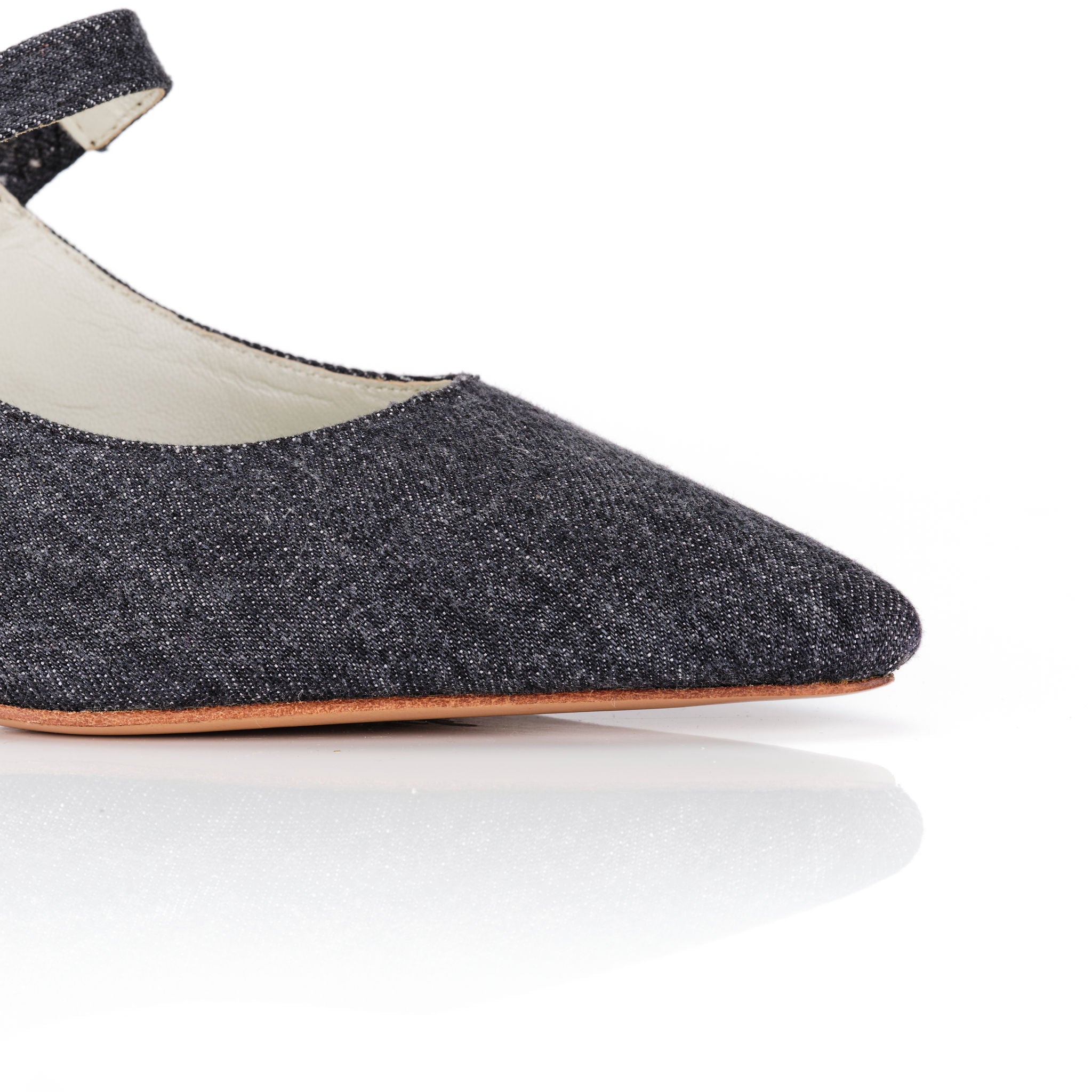 Mules Mary Jane Denim 45