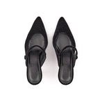 Mules Mary Jane Velvet 75