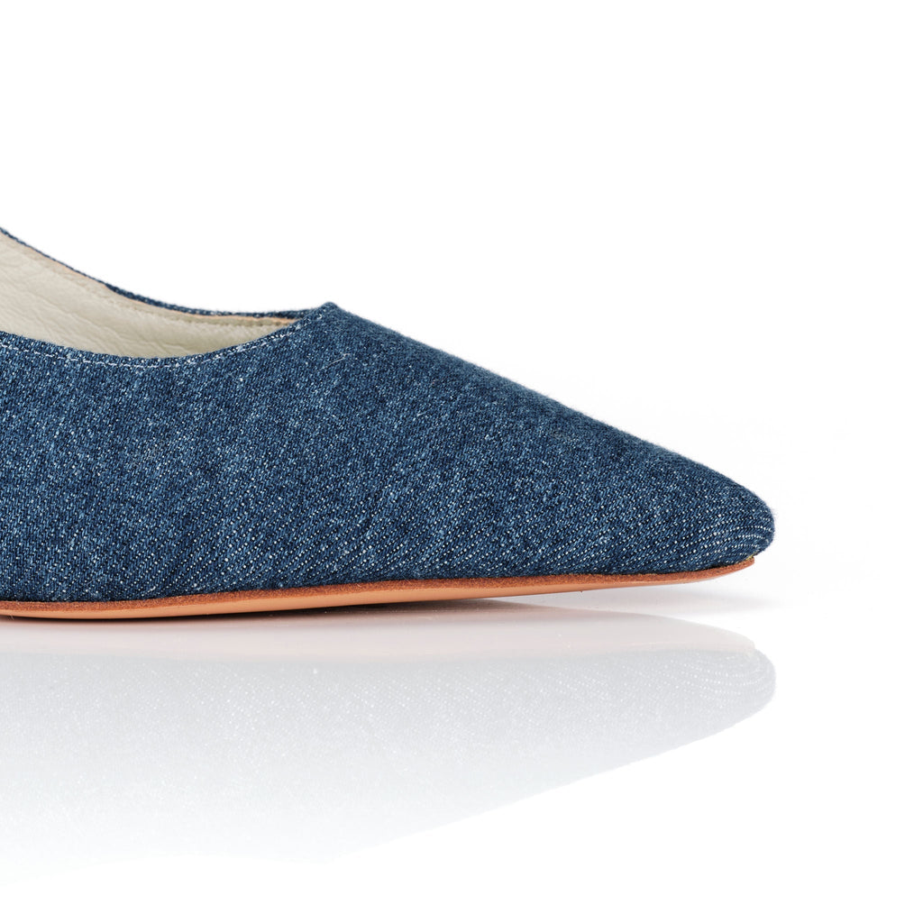 Mules Mary Jane Denim 45