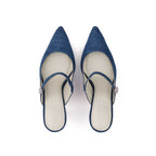 Mules Mary Jane Denim 45