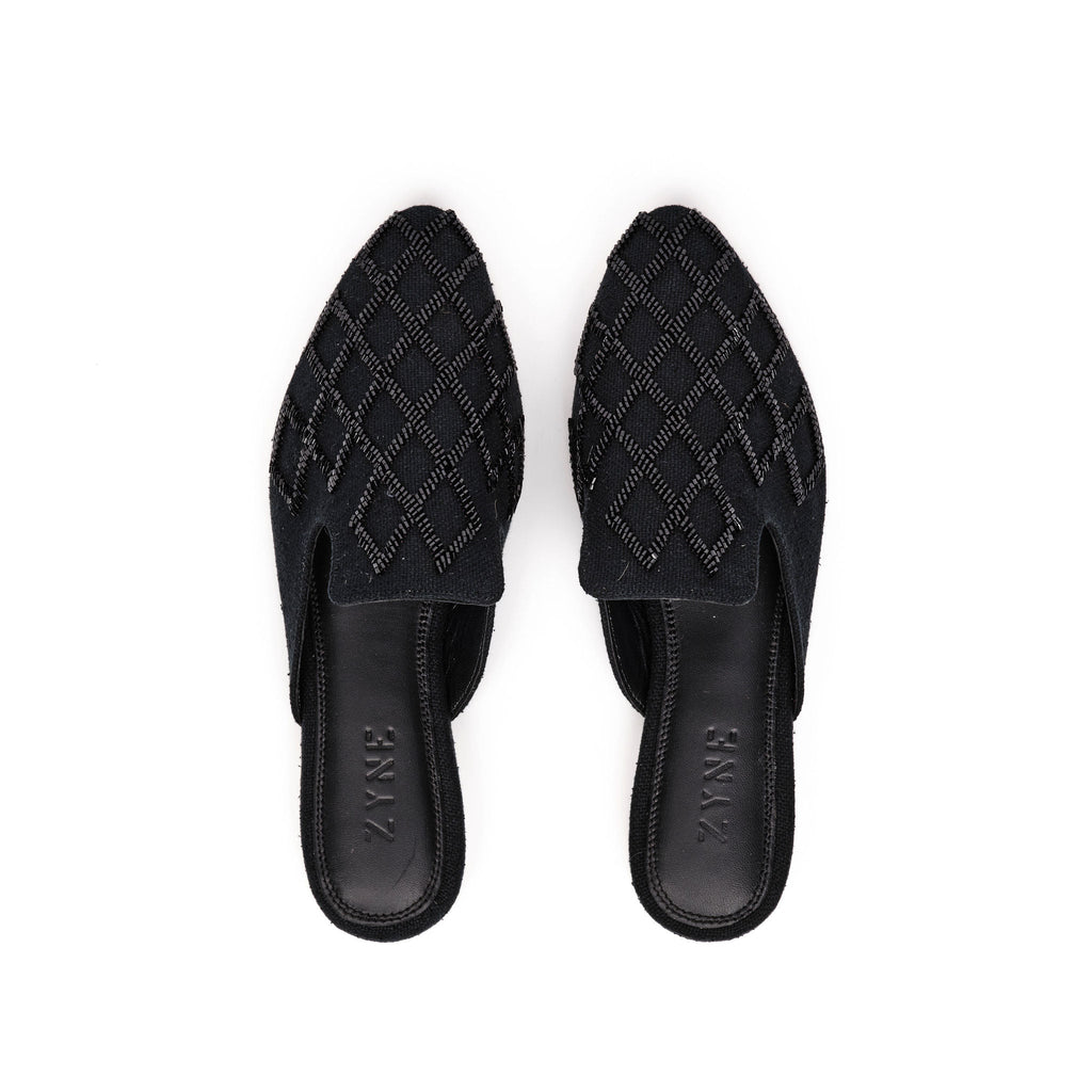 Mules Jacquard