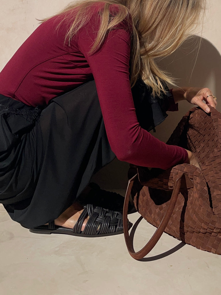 Chaussures Plates Love Like Early June  - Darkbrown