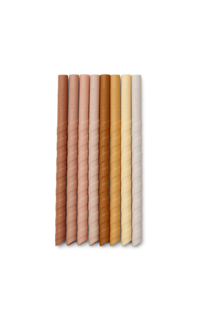 Liewood - De Jolies Pailles 100% Silicone Zoe - Rose Multi Mix