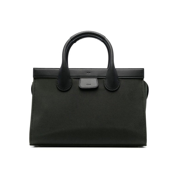 Chloe' Edith Large Tote Bag - Black - Femme