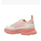 Sneakers - Alexander Mcqueen Tread Slik Leather - Pink