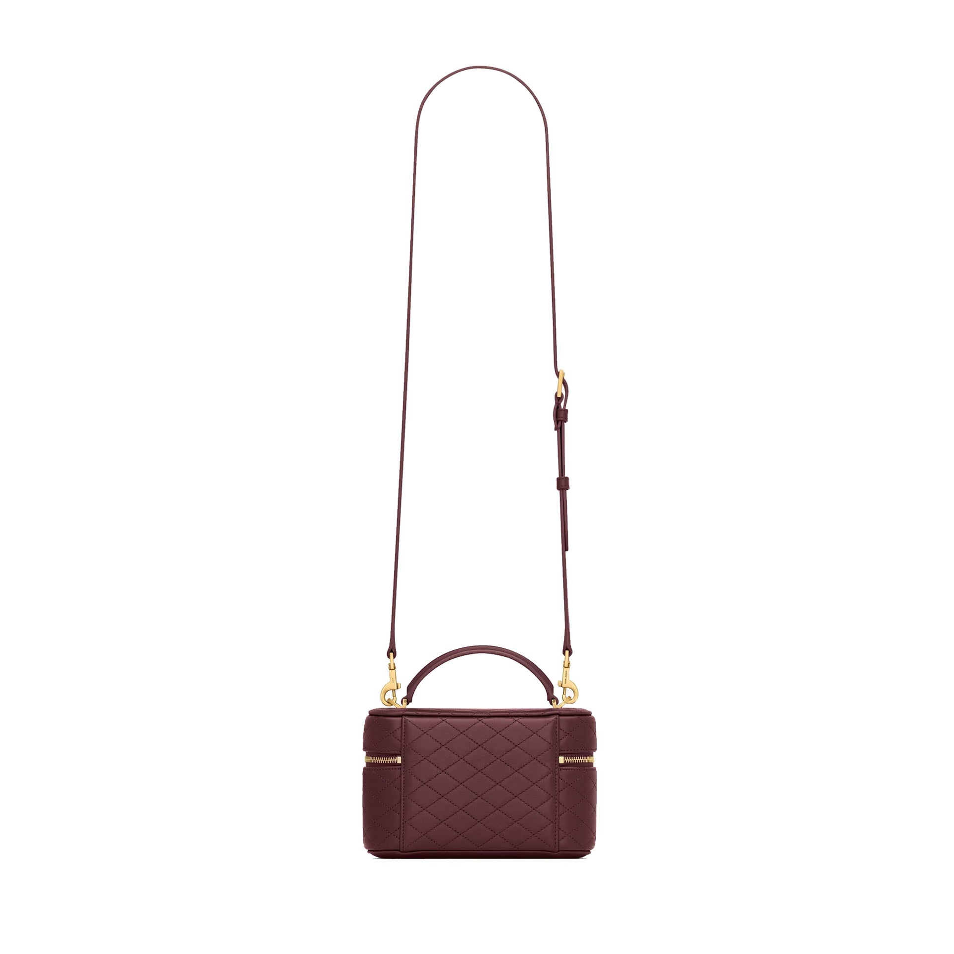 Saint Laurent - Sac Gaby Vanity - Femme - Bordeaux