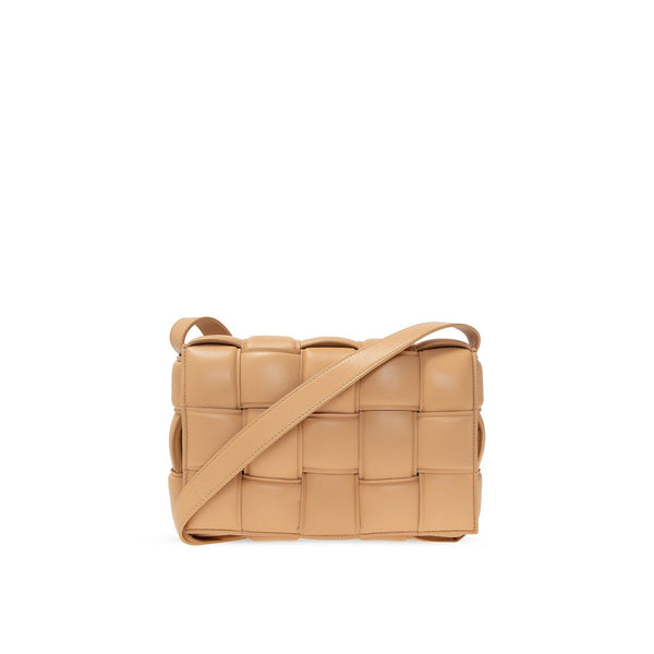 Bottega Veneta Padded Cassette Shoulder Bag - Beige - Femme