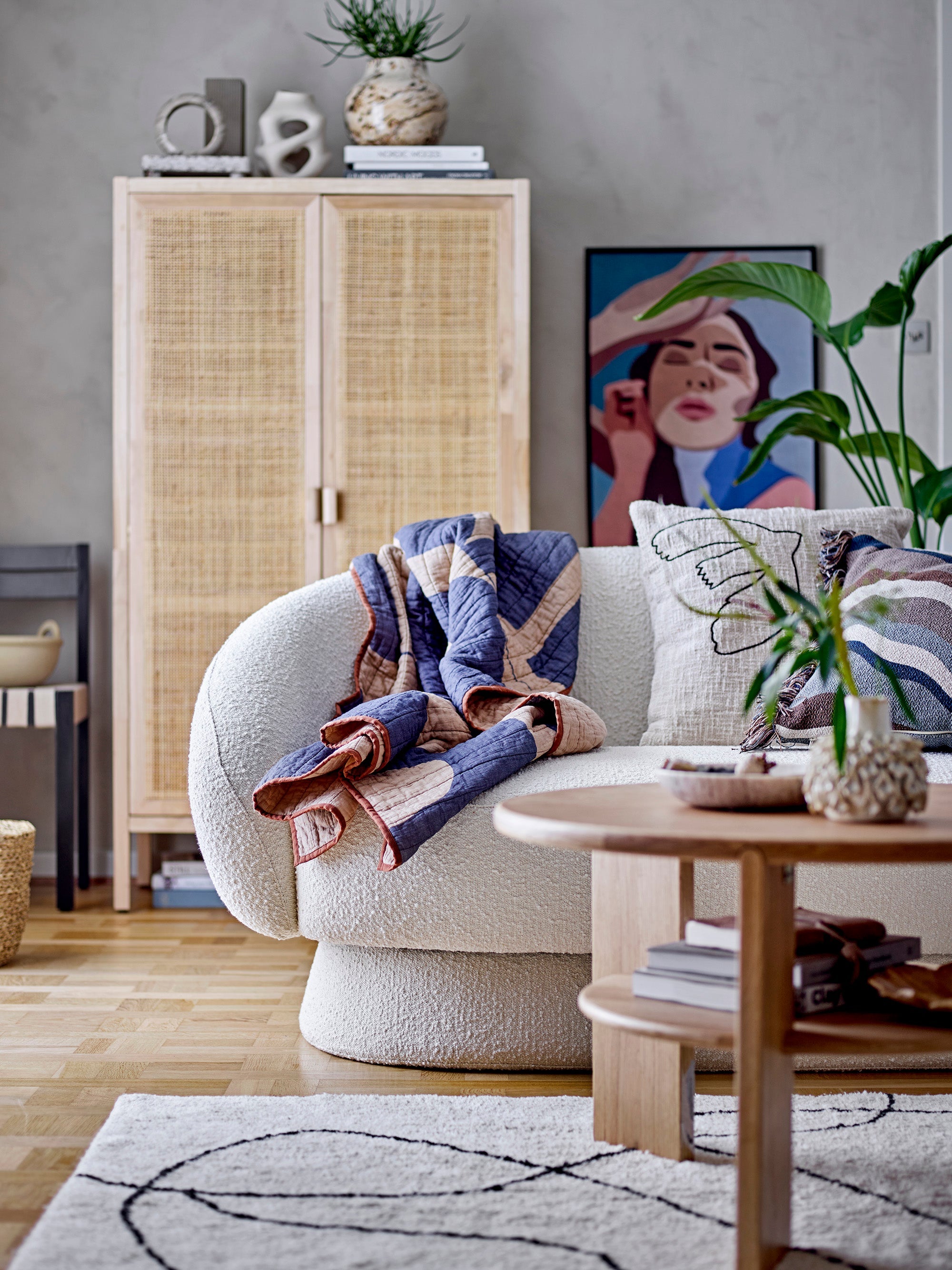 Viga - Tapis - Blanc - Coton