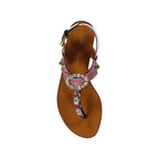 Dolce & Gabbana Leather Sandals - Pink - Femme