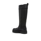 Bottes Salvatore Ferragamo Leather - Black - Femme
