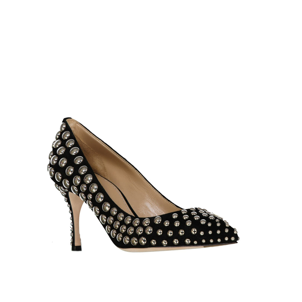Escarpins - Sergio Rossi Godiva 075 Studs Leather - Black
