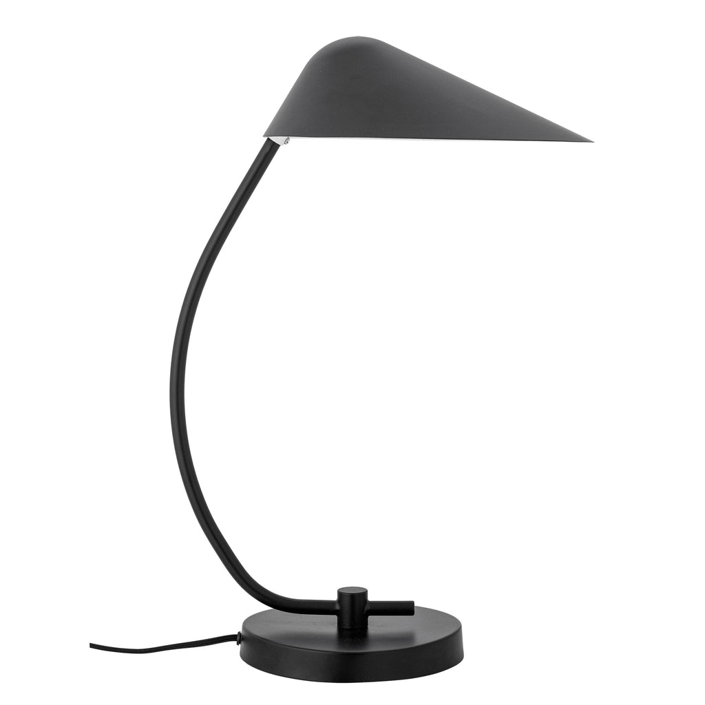 Nisella - Lampe À Poser - Noir - Métal