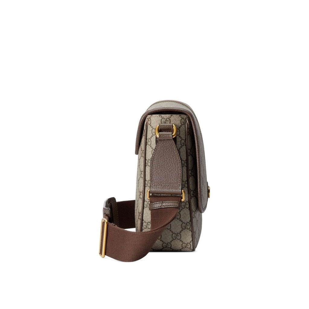 Gucci Medium Ophidia Gg Supreme Messenger Bag - Brown - Homme