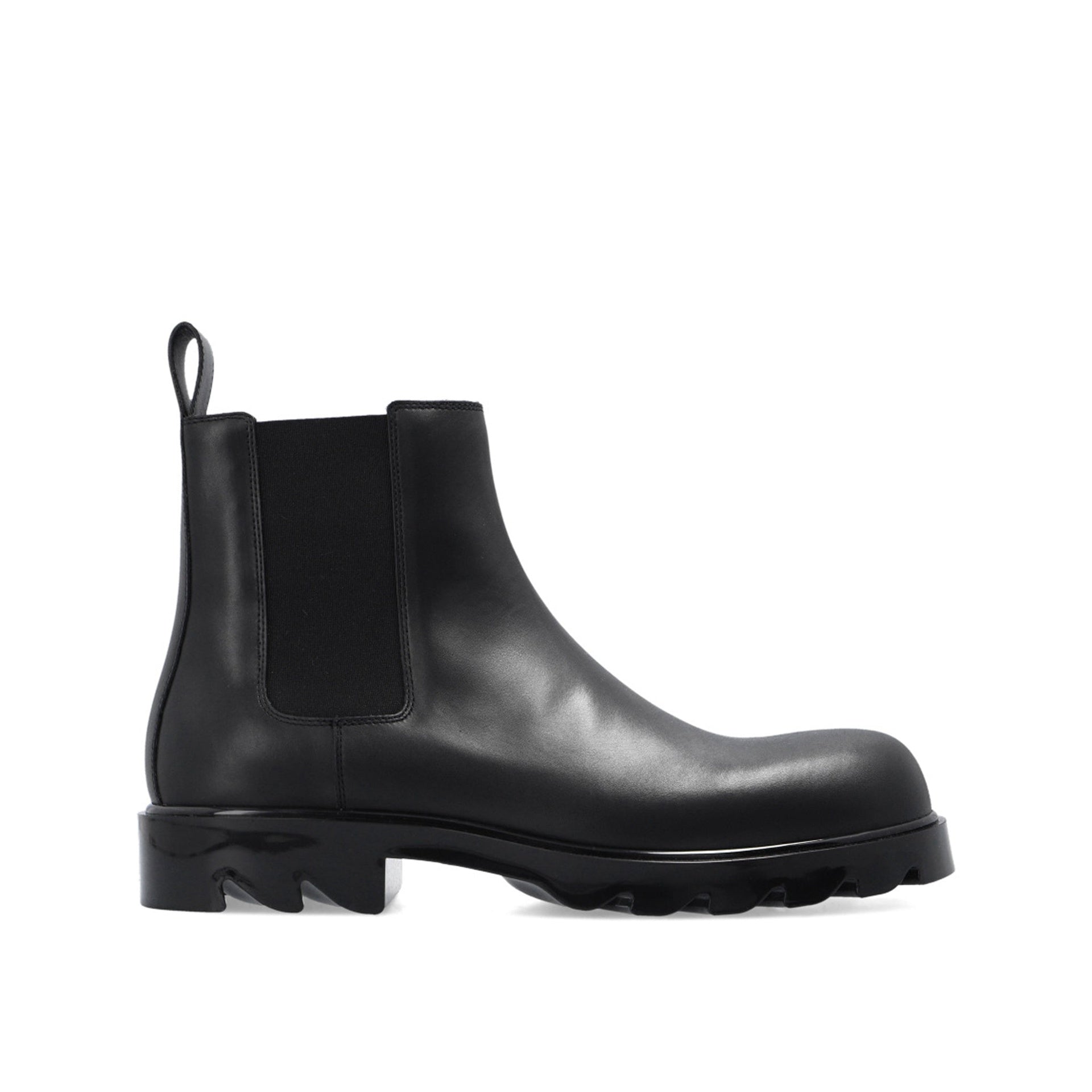 Bottes Bottega Veneta Leather Ankle - Black - Homme