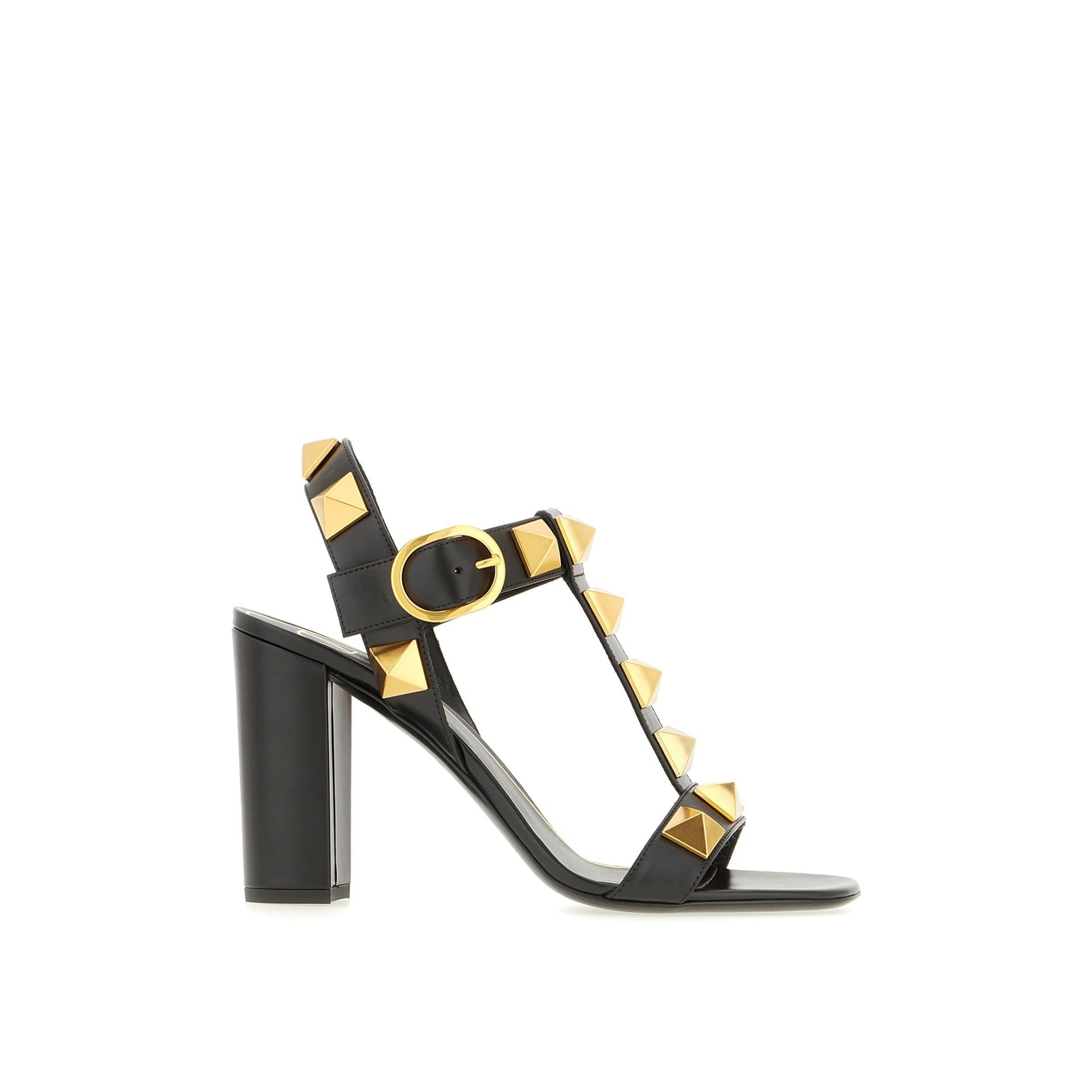 Sandales Valentino Garavani Roman Stud - Black - Femme