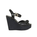 Dolce & Gabbana Wedge Sandals - Black - Femme