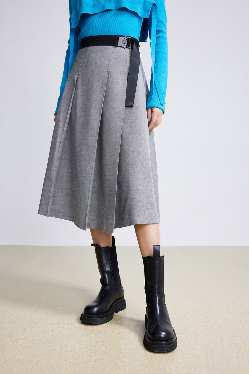 Lily - Jupe - Gris Moyen