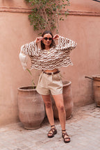 AARAN Chocolat - Maille Crochet