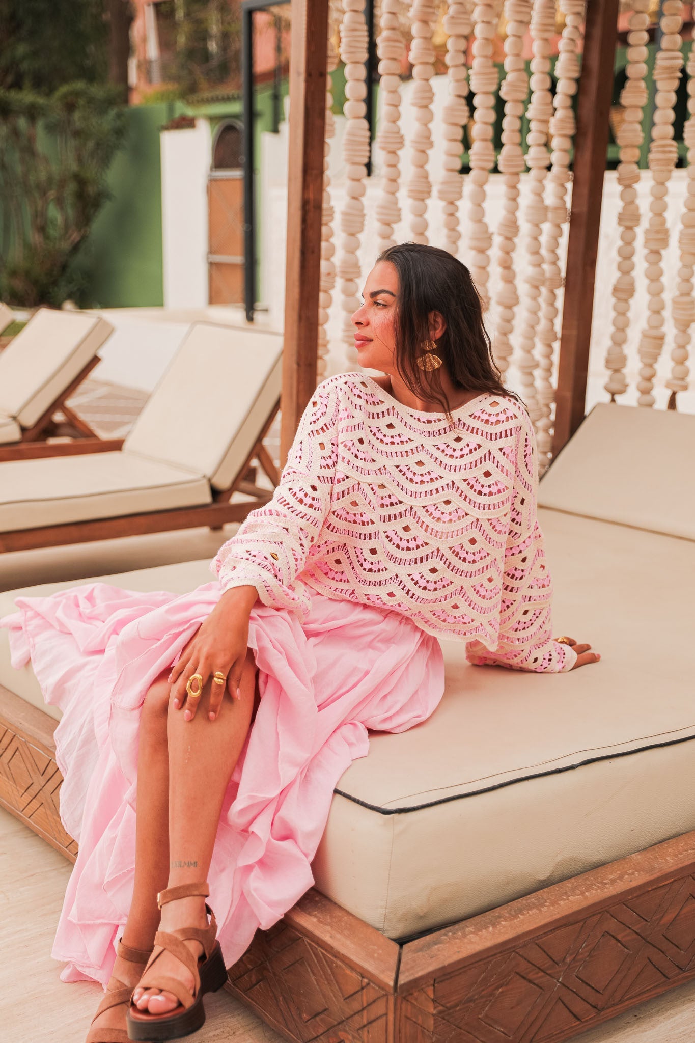 AARAN Rose - Maille Crochet