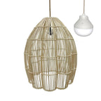 Avila - Suspension Sans Fil - Rotin - Beige